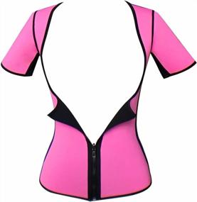 img 3 attached to Trim Your Waist With Bslingerie Women'S Waist Training Vest Sauna Suit
