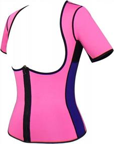 img 2 attached to Trim Your Waist With Bslingerie Women'S Waist Training Vest Sauna Suit