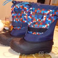 img 1 attached to ❄️ Powderbug Plus II Print Snow Boot for Toddler Unisex Children from Columbia review by Steve Yatnalkar