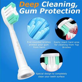 img 3 attached to BrightDeal Replacement Toothbrush ProtectiveClean DiamondClean