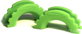 img 1 attached to 🔒 Daystar Fluorescent Green D-Ring Shackle Isolators: Bumper Protection & Rattle Reduction, KU70056FG, Made in America