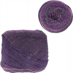 img 3 attached to JubileeYarn Merino Carnival Ombre Sport Weight Yarn - 100G/Cake - Furlana 2-Pack