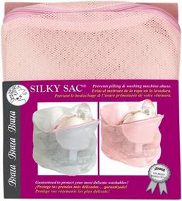 img 2 attached to Silky Sac Savior: Braza Women'S Lingerie Wash Bag 8072