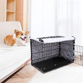 img 2 attached to Morezi Crate Crates Waterproof Adjust Dogs in Crates, Houses & Pens