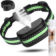 🐶 citronella bark collar for dogs: rechargeable spray training collar for l/m/s dogs - humane and effective anti-barking collar with auto citronella spray logo