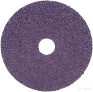 🔪 3m cubitron ii abrasive fiber disc, 33416, 5x7/8 in, 80 plus grit, 5-pack, high-performance, fast cut, longevity логотип