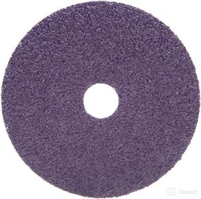 img 4 attached to 🔪 3M Cubitron II Abrasive Fiber Disc, 33416, 5x7/8 in, 80 Plus Grit, 5-Pack, High-Performance, Fast Cut, Longevity