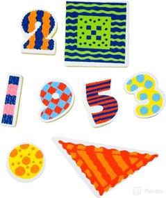img 2 attached to 🛁 Fun and Educational: ALEX Toys Rub a Dub Stickers for the Tub - Numbers & Shapes!