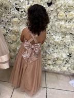 img 1 attached to 👗 Exquisite Ekidsbridal Crossed Toddler Dresses: Perfect Pageant Girls' Clothing Delight! review by Adam Mazie