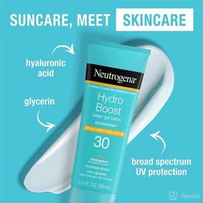 img 2 attached to 🌞 Негрезкий увлажняющий солнцезащитный крем Neutrogena: лучшая водостойкая защита для кожи!