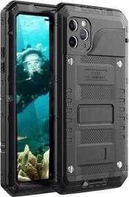 img 4 attached to Marrkey Heavy-Duty IPhone 11 Pro Max Waterproof Metal Case: Ultimate Protection For Your Outdoor Adventures