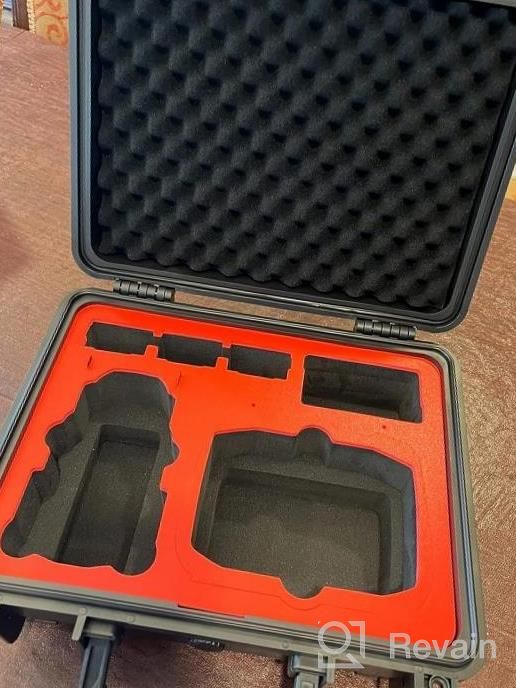 img 1 attached to CYNOVA DJI FPV Case, Waterproof Professional Carrying Hard Case With Full Protection For FPV DJI Drone Compatible With DJI FPV Accessories / DJI FPV Goggles V2 / DJI FPV Remote Controller 2 / RC-N1 Remote / Fly More Kit review by Mary Alvarado
