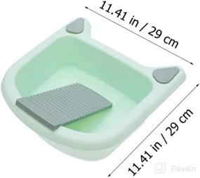 img 2 attached to Cabilock Washboard Lightweight Washbasins Supplies