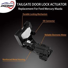 img 1 attached to Tailgate Latch Actuator Replacement for 2009-2012 Ford 🔧 Escape, 2008-2011 Mazda Tribute, 2009-2011 Mercury Mariner - OE# 9L8Z-7843150-B