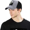 men women adjustable mesh baseball cap - docila outdoor snapback trucker hat logo