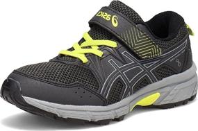 img 4 attached to 👟 ASICS Venture Graphite Boys' Outdoor Running Shoes