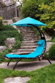 img 1 attached to Vivere DRMLG-TT Original Outdoor Lounger, Turquoise Color
