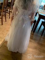 img 1 attached to White First Holy Communion Veil Headband for Flower Girls with Bow review by Tamika Martin