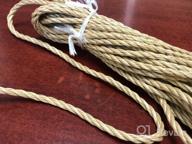 img 1 attached to SGT KNOTS Twisted ProManila - UnManila, Lightweight Synthetic Rope For DIY Projects, Marine And Commercial Use (3/8" X 400Ft, 3 Strand Twisted) review by Chris Weber