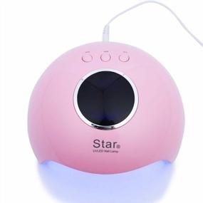 img 3 attached to Get Salon-Ready Nails At Home With Tfscloin Portable UV LED Nail Lamp In Pink