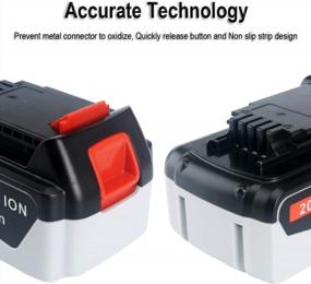 img 2 attached to Power-Up Your Black & Decker Tools With Biswaye LCS1620 Charger And Two 6.0Ah 20V Lithium Batteries