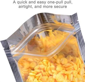 img 2 attached to Luckycivia Resealable Aluminum Approved Material Storage & Organization