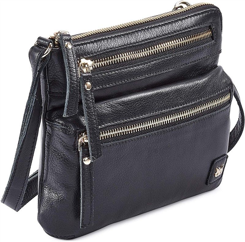 wise owl accessories leather crossbody women's handbags & wallets : crossbody bags 로고