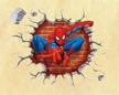 schwartscount spiderman wall decals boys nursery logo