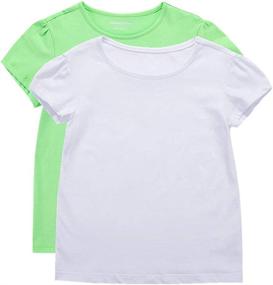 img 4 attached to 👕 UNACOO T Shirt Classic Sleeve Jersey - Trendy Girls' Tops, Tees & Blouses