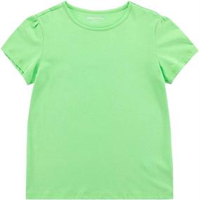 img 3 attached to 👕 UNACOO T Shirt Classic Sleeve Jersey - Trendy Girls' Tops, Tees & Blouses