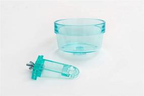 img 2 attached to Lixit Quick Lock Cage Bowls: Convenient Aqua Bowls for Small Animals and Birds (20oz)