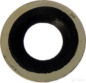 img 2 attached to 🔌 Dorman 097-025 Metal/Rubber Drain Plug Gasket, Fits 1/2Do, 9/16, M14 Compatible with Select Models, Pack of 10