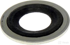 img 4 attached to 🔌 Dorman 097-025 Metal/Rubber Drain Plug Gasket, Fits 1/2Do, 9/16, M14 Compatible with Select Models, Pack of 10