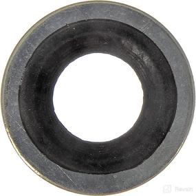 img 1 attached to 🔌 Dorman 097-025 Metal/Rubber Drain Plug Gasket, Fits 1/2Do, 9/16, M14 Compatible with Select Models, Pack of 10