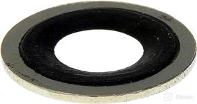 img 3 attached to 🔌 Dorman 097-025 Metal/Rubber Drain Plug Gasket, Fits 1/2Do, 9/16, M14 Compatible with Select Models, Pack of 10