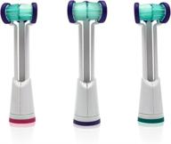 🔝 upgrade your sonicare with triple bristle replacement brush: enhanced cleaning efficiency! logo