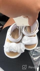 img 6 attached to Симпатичные и удобные: сандалии для новорожденных девочек LAFEGEN — идеальная модельная обувь на лето!