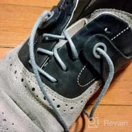 img 1 attached to Upgrade Your Shoe Style With DailyShoes Round Waxed Shoelaces: Perfect For Oxford And Flat Dress Shoes (One Pair) review by Terry Napoleon