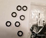 img 1 attached to 40-Piece Rubber Washer Set For Power Pressure Washers And Garden Hoses - Self-Locking Tabs, Seals And O-Rings For 3/4 Inch Fittings - Riemex YD-RW-40 review by Jeremy Flint