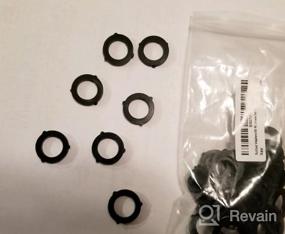 img 5 attached to 40-Piece Rubber Washer Set For Power Pressure Washers And Garden Hoses - Self-Locking Tabs, Seals And O-Rings For 3/4 Inch Fittings - Riemex YD-RW-40