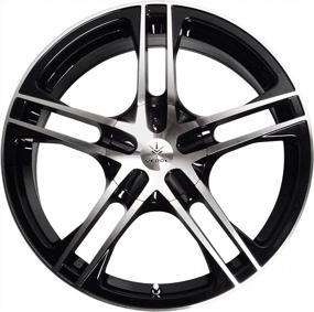 img 3 attached to Upgrade Your Car'S Style With The Verde V36 Protocol Gloss Black Wheel - Dual Bolt Pattern, 17X7" Size, And +40Mm Offset