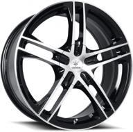 upgrade your car's style with the verde v36 protocol gloss black wheel - dual bolt pattern, 17x7" size, and +40mm offset логотип