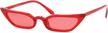 stylish vintage cat eye sunglasses for women - perfect valentines gift logo
