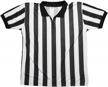 stay pro-style and in control with crown sporting goods men's official referee jersey logo