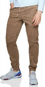 img 4 attached to Match Men'S Chino Jogger Pants