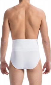 img 2 attached to Men'S Shaping Control Briefs With Waist Girdle - Farmacell 411, 100% Made In Italy