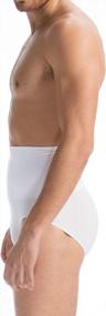 img 1 attached to Men'S Shaping Control Briefs With Waist Girdle - Farmacell 411, 100% Made In Italy