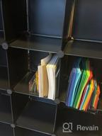 img 1 attached to 16-Cube Closet Organizer With Metal Hammer | Shelves For Clothing Storage & Kids' Bookshelf review by Matthew Augustin