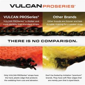 img 3 attached to VULCAN 2-Inch x 96-Inch Car Tie Down Straps with Twisted Snap Hooks - 2-Pack - PROSeries - 3,300 lbs Safe Working Load