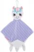 soft and plush pacipal unicorn blanket - 2-in-1 stuffed animal and security blanket for newborns logo
